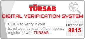 TURSAB DIGITAL VERIFICATION system its able agency to verify if the travel agency is an official agency registered with TURSAB or not.